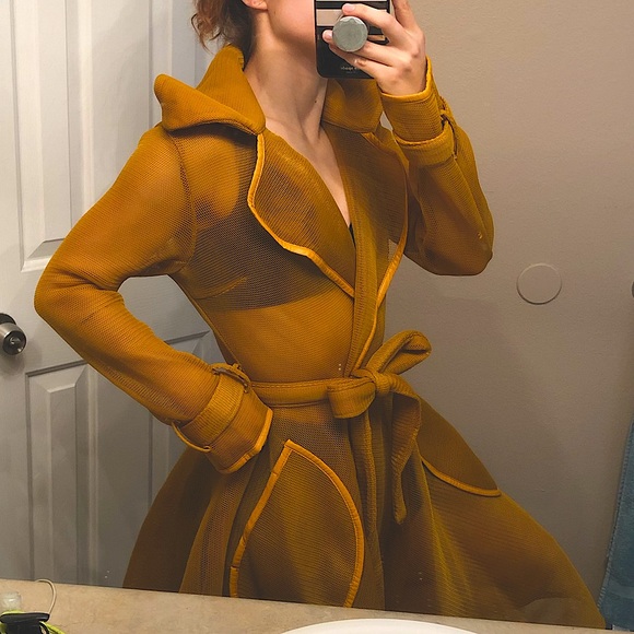 Miami Boutique Mesh Coat - Picture 1 of 8